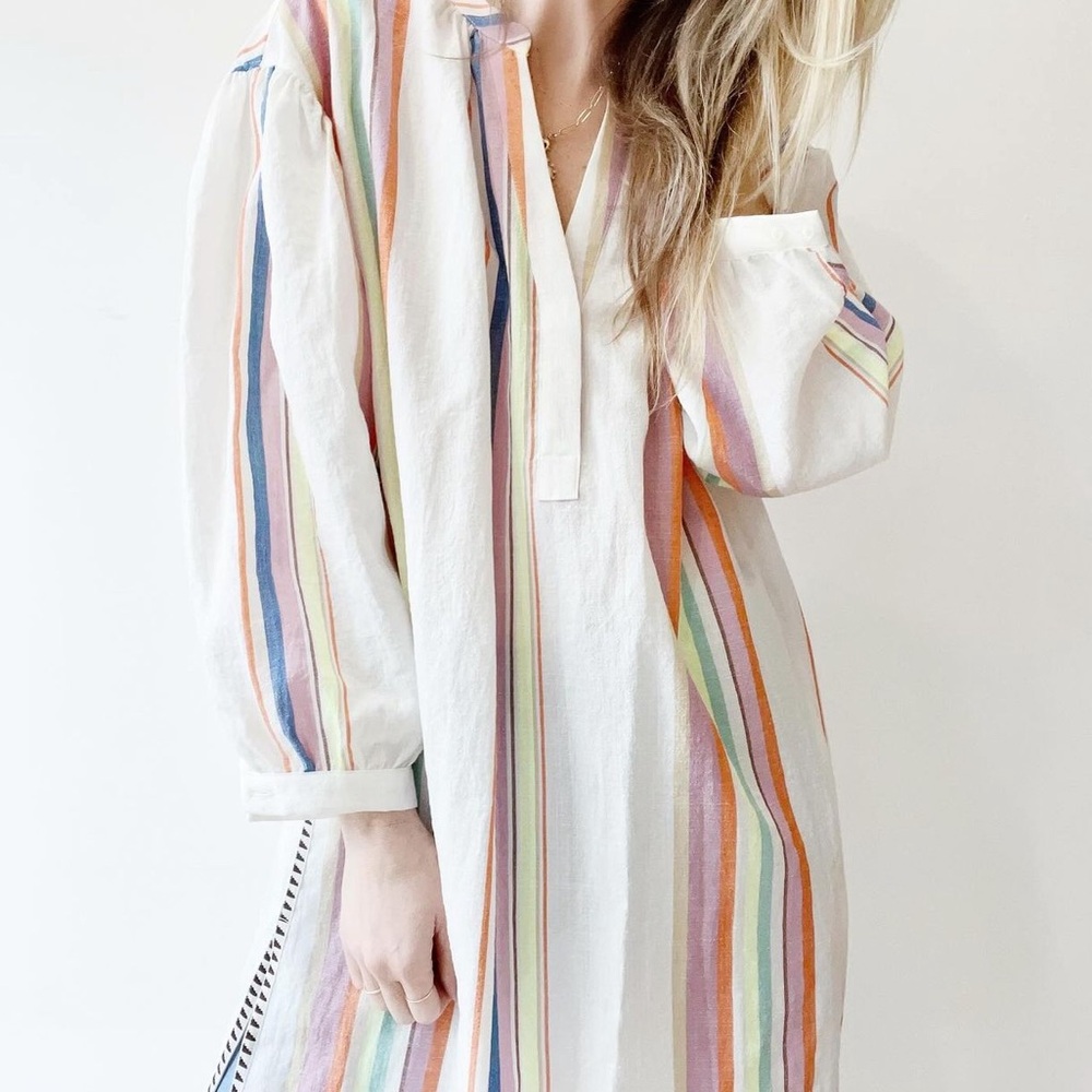 H&M × Lemlem Kaftan Dress Colorful - Picture 13 of 13